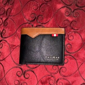 Carr Ken style Black and Brown Leather Key Holder